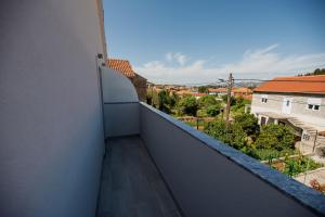 Balkón nebo terasa v ubytování Apartman Marta