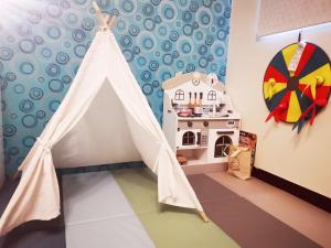 羅東幸運星民宿房間的床