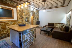 A seating area at The Backyard Fisherman's House