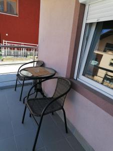 Balkón nebo terasa v ubytování Apartman Radojković