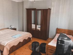 Katil atau katil-katil dalam bilik di Hotel Texel
