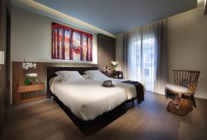 Postel nebo postele na pokoji v ubytování Hotel Abades Recogidas