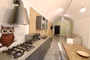 Kuchyňa alebo kuchynka v ubytovaní Luxury Suite apartment Angiolieri