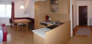 Neubauerhof tesisinde mutfak veya mini mutfak