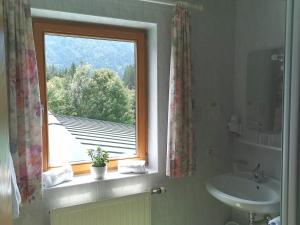 Koupelna v ubytování Gasthof Waldhof