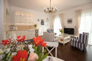 Köök või kööginurk majutusasutuses Captain's Suite