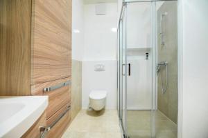 Kúpeľňa v ubytovaní Sea view apartment Ema
