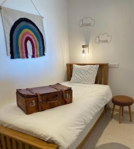 Säng eller sängar i ett rum på Maison Chaban Sanary sur mer