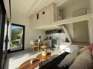 Χώρος καθιστικού στο Maison Chaban Sanary sur mer
