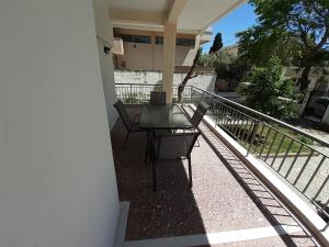 Balkón alebo terasa v ubytovaní Asteris appartment