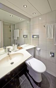 Koupelna v ubytování Aarauerhof - Self Check-in