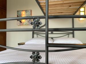 Postel nebo postele na pokoji v ubytování Villa Pyrgos