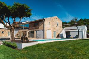 O edifício em que o hotel-fazenda rural se localiza