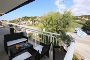 Balkón alebo terasa v ubytovaní Mare Monte Luxury Apartments 1