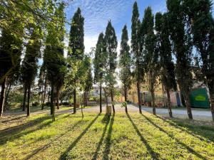 A garden outside Agriturismo Le Biricoccole