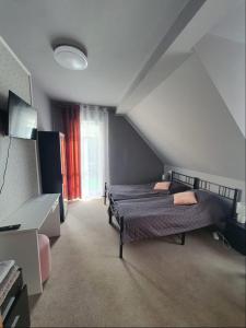Postel nebo postele na pokoji v ubytování Camping Bystry
