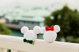 Un balcón o terraza de Hong Kong Disneyland Hotel