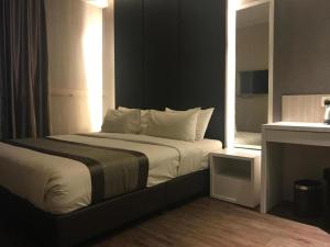Postel nebo postele na pokoji v ubytování Hotel Austin Paradise - Taman Pulai Utama