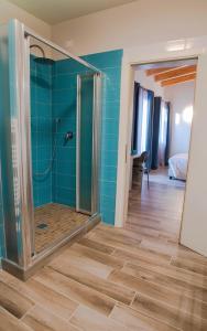 Ванная комната в Hotel Cavallo Bianco