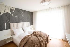 Katil atau katil-katil dalam bilik di Residenz Hofer
