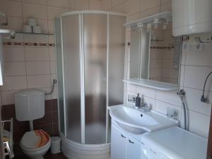 Koupelna v ubytování Apartment Terme Čatež VIP 145 + 12 fotografií