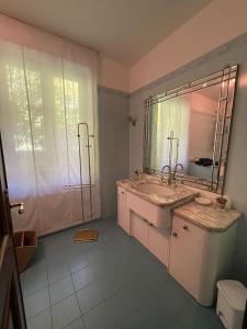 Koupelna v ubytování B&B Gli Ulivi