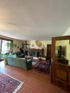 Posezení v ubytování B&B Gli Ulivi