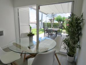 Patio alebo iná vonkajšia časť ubytovania Casa Sur