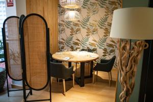 Coin salon dans l'établissement Chez Abel