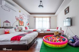 Postel nebo postele na pokoji v ubytování Shan Tyi Homestay