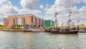 Výhľad na rieku v blízkosti apartmánu