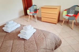 Posteľ alebo postele v izbe v ubytovaní Casa Colonna Montegrotto terme