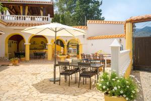 Patio nebo venkovní prostory v ubytování Finca Bilou