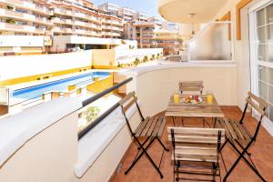 Bazén v ubytovaní Benalmadena Sol y Mar alebo v jeho blízkosti