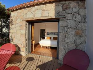 U Castellu, l' hôtel particulier的阳台或露台