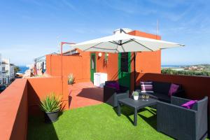 Balkón alebo terasa v ubytovaní Home2Book Relax Apartment Buenavista