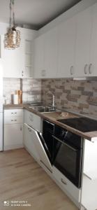 A kitchen or kitchenette at Apartment SEA HOLIDAYS