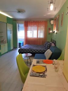 Posezení v ubytování Apartment Adela