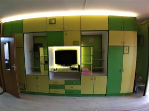 TV a/nebo společenská místnost v ubytování Apartment Adela