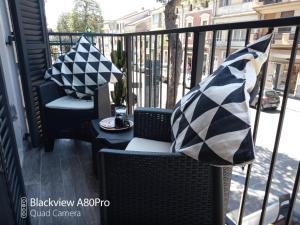 Posedenie v ubytovaní Dimora50 Apartament
