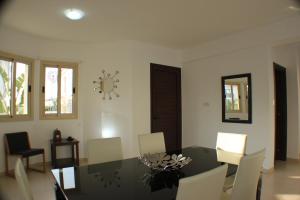 Posezení v ubytování Palm Tree Villas