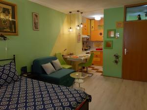Posezení v ubytování Apartment Adela