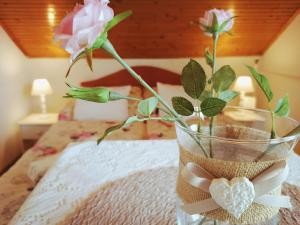 Posteľ alebo postele v izbe v ubytovaní Elisoria Apartments