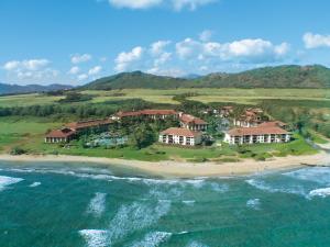 Blick auf Kauai Beach Villas aus der Vogelperspektive