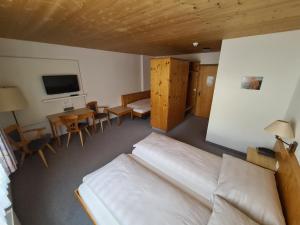 TV a/nebo společenská místnost v ubytování Hotel Stätzerhorn