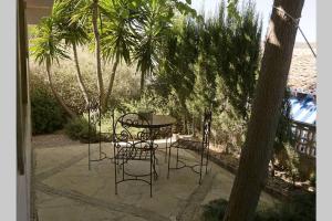 Ein Garten an der Unterkunft Les Moreres