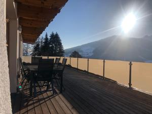 Widok na góry z tego apartamentu