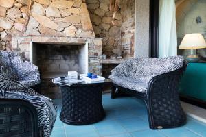 A seating area at Villa Vanessa