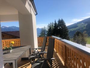 Widok na góry z tego apartamentu
