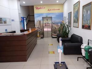 Istumisnurk majutusasutuses HOTEL CALLE REAL SUITE